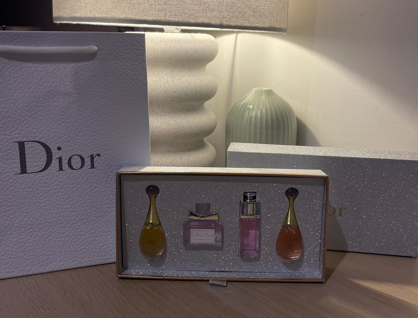Dior 4pc Gift Box (includes box and bag)