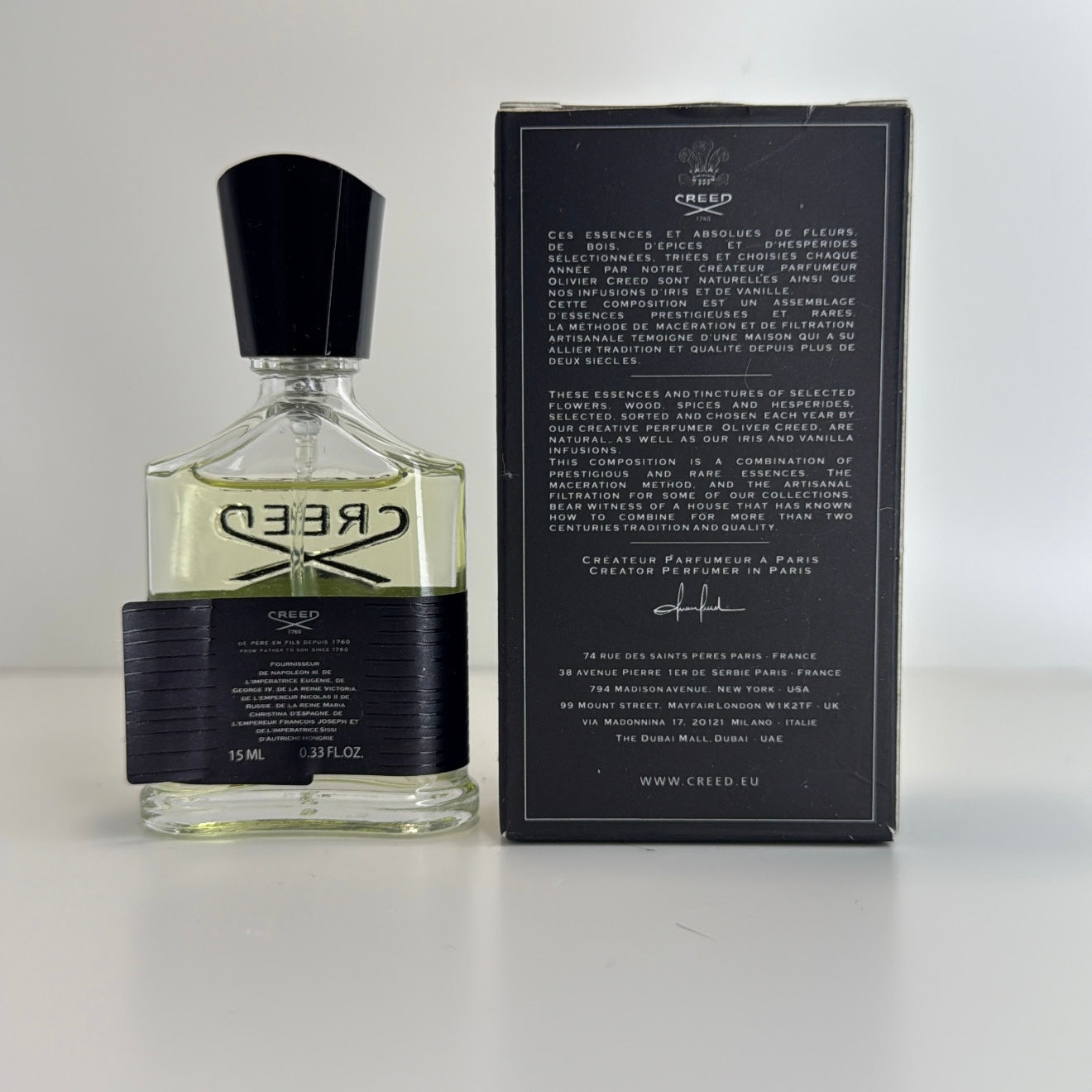 Creed Aventus Mini Spray – 15ml (0.5 fl oz)