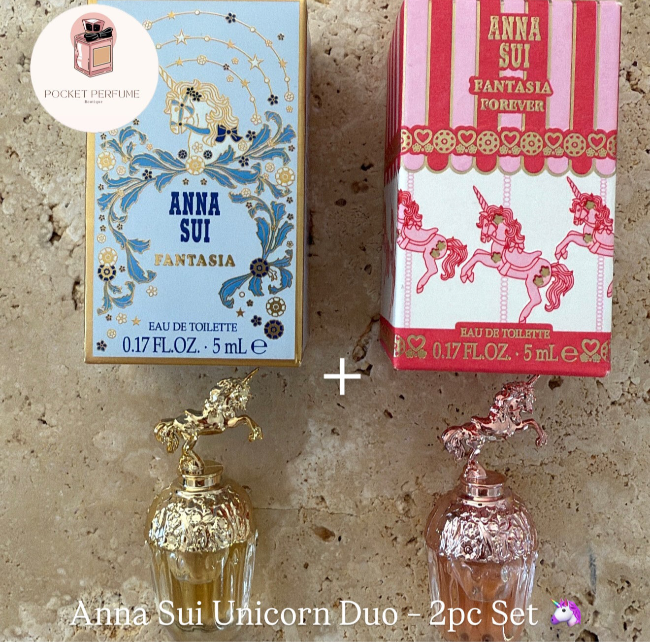 Anna Sui Unicorn Duo (5ml each) – 2pc Set 🦄✨