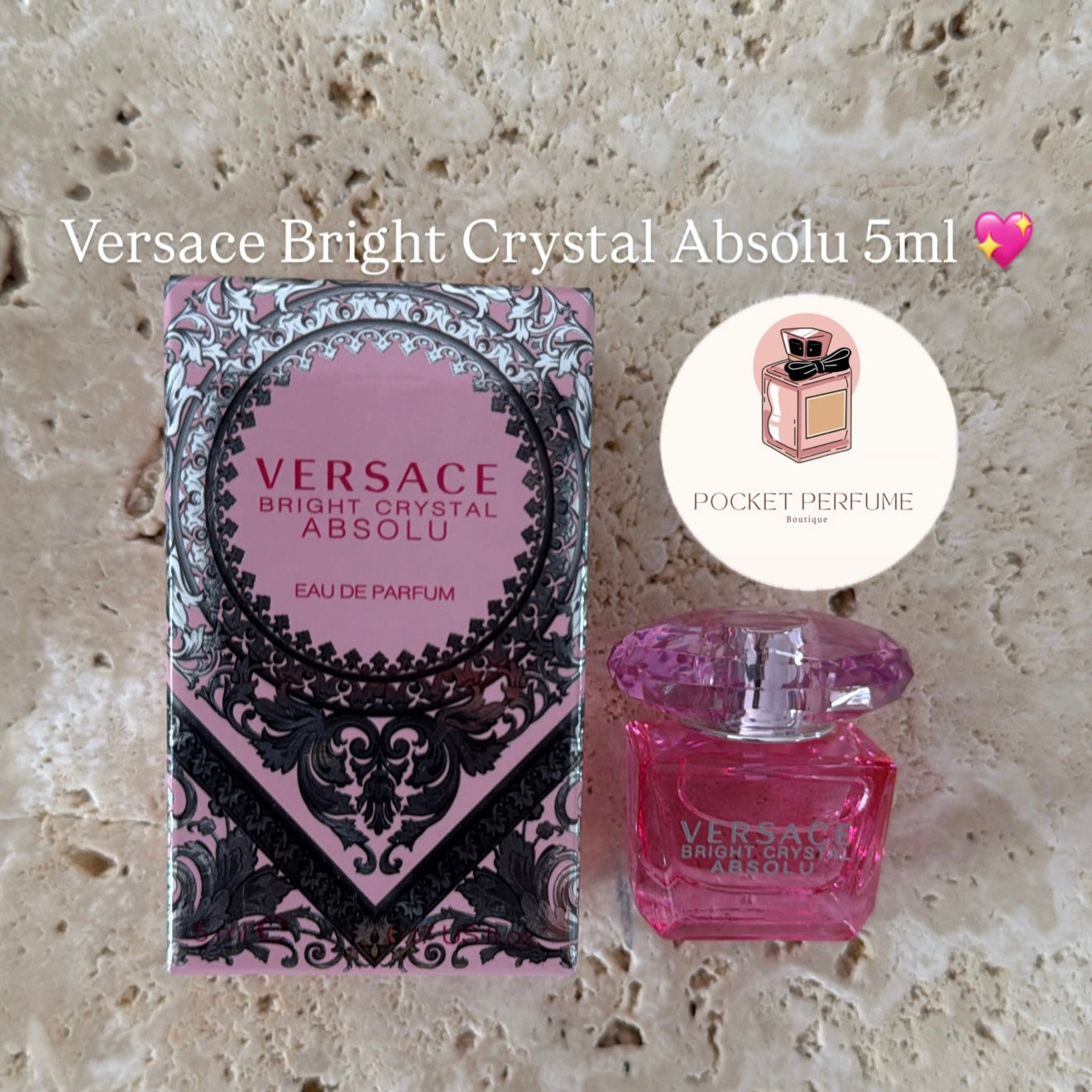 Versace Bright Crystal Absolu 5ml 💖