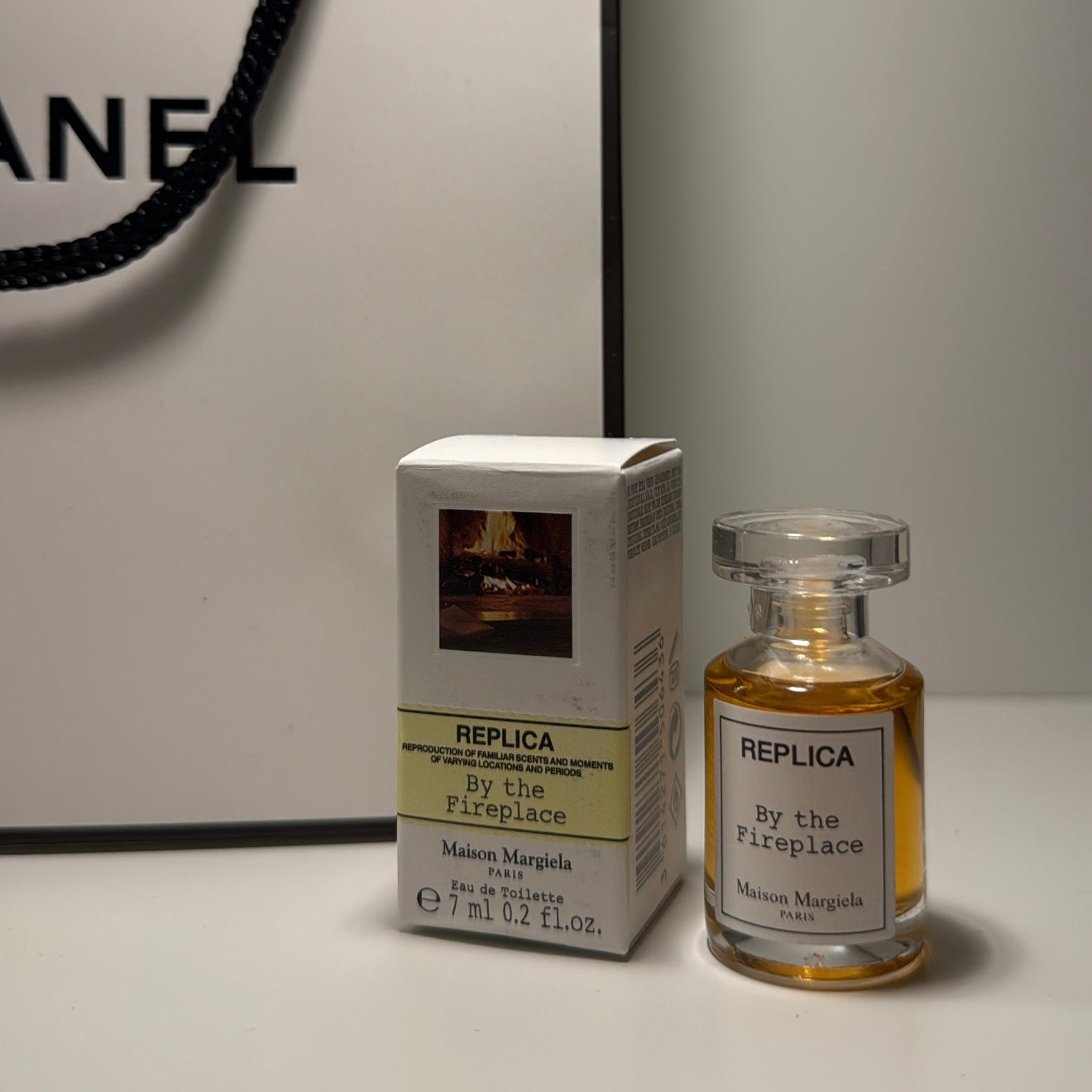 Maison Margiela Replica by the fire place
