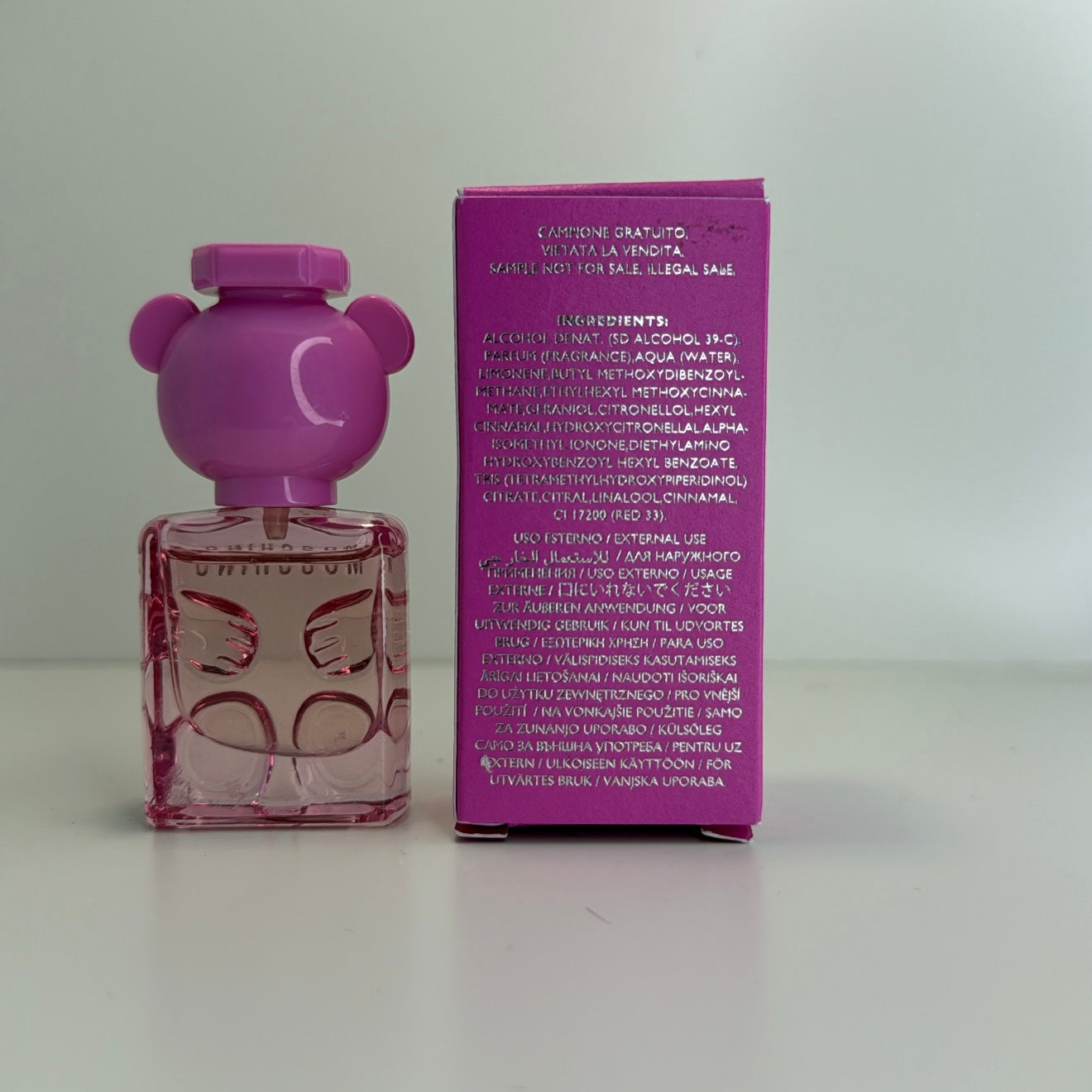 Moschino Toy 2 Bubble Gum Eau de Toilette Mini – 5ml (0.17 fl oz)