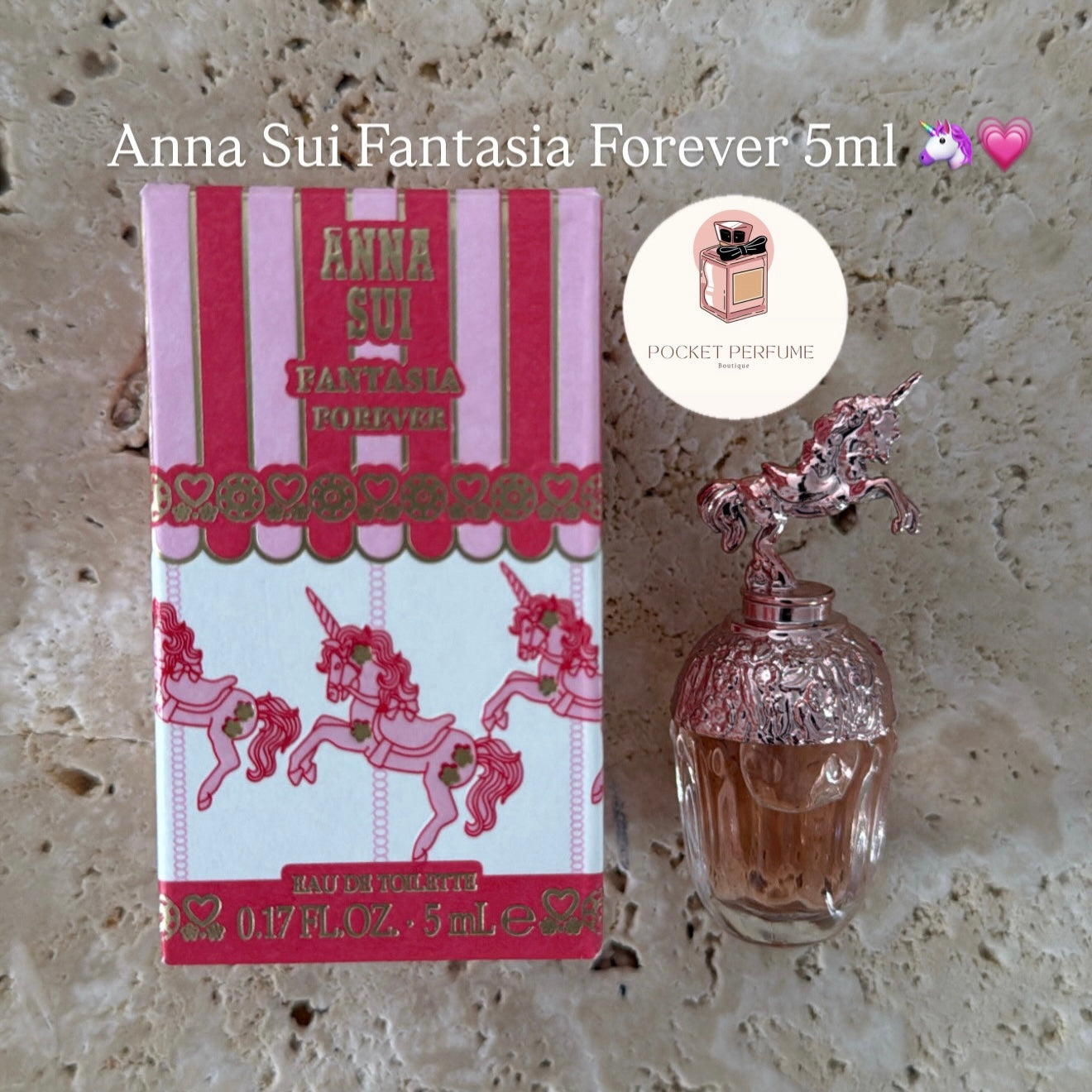 Anna Sui Fantasia Forever 5ml 🦄💗