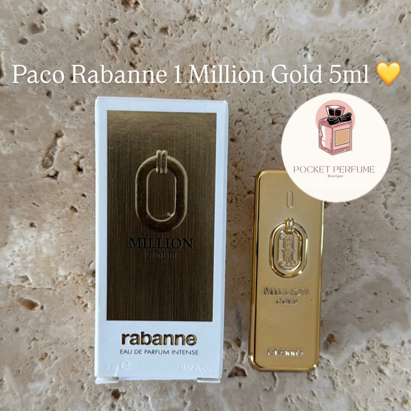 Paco Rabanne 1 Million Gold 5ml 💛