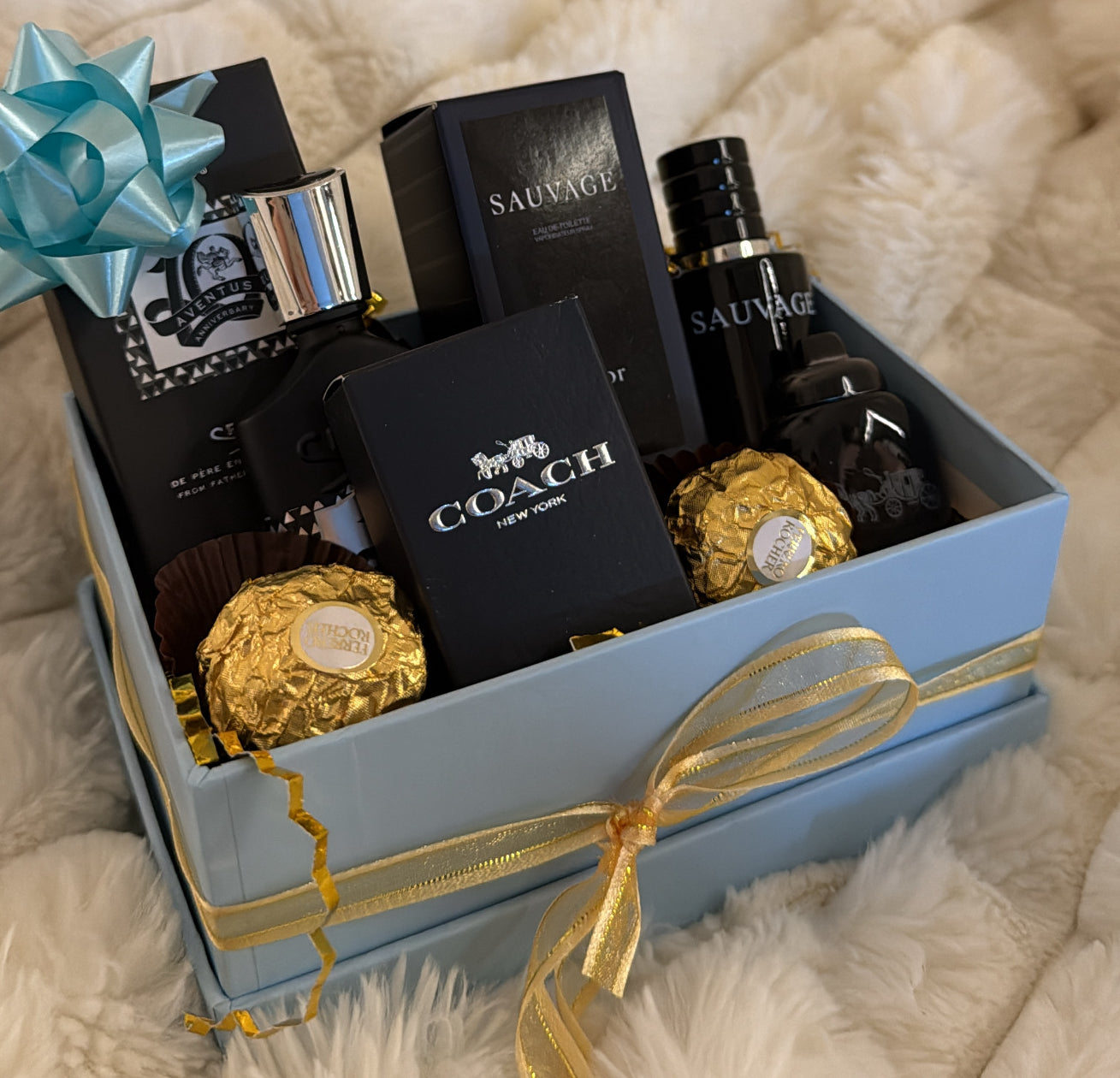 3-Piece Men’s Mini Perfume Bundle (includes sprays)